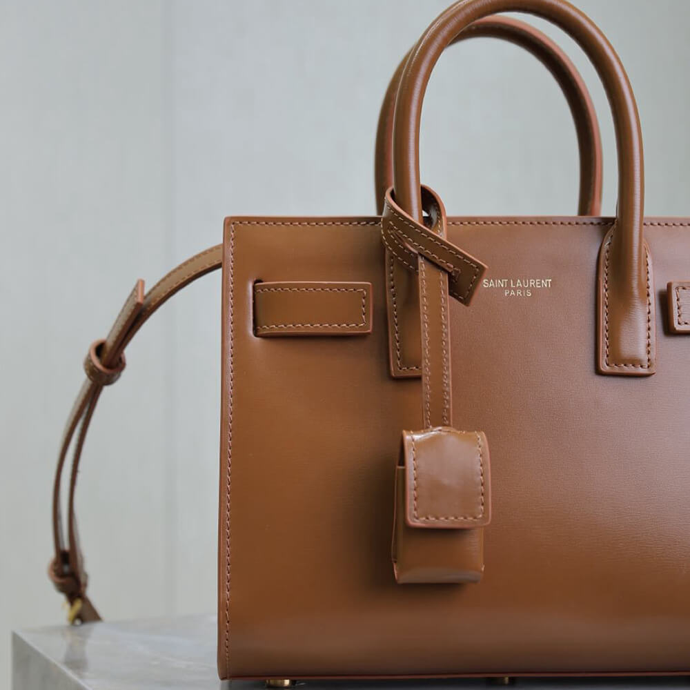 YSL SAC DE JOUR IN SMOOTH LEATHER   NANO(HIGH-END GRADE)