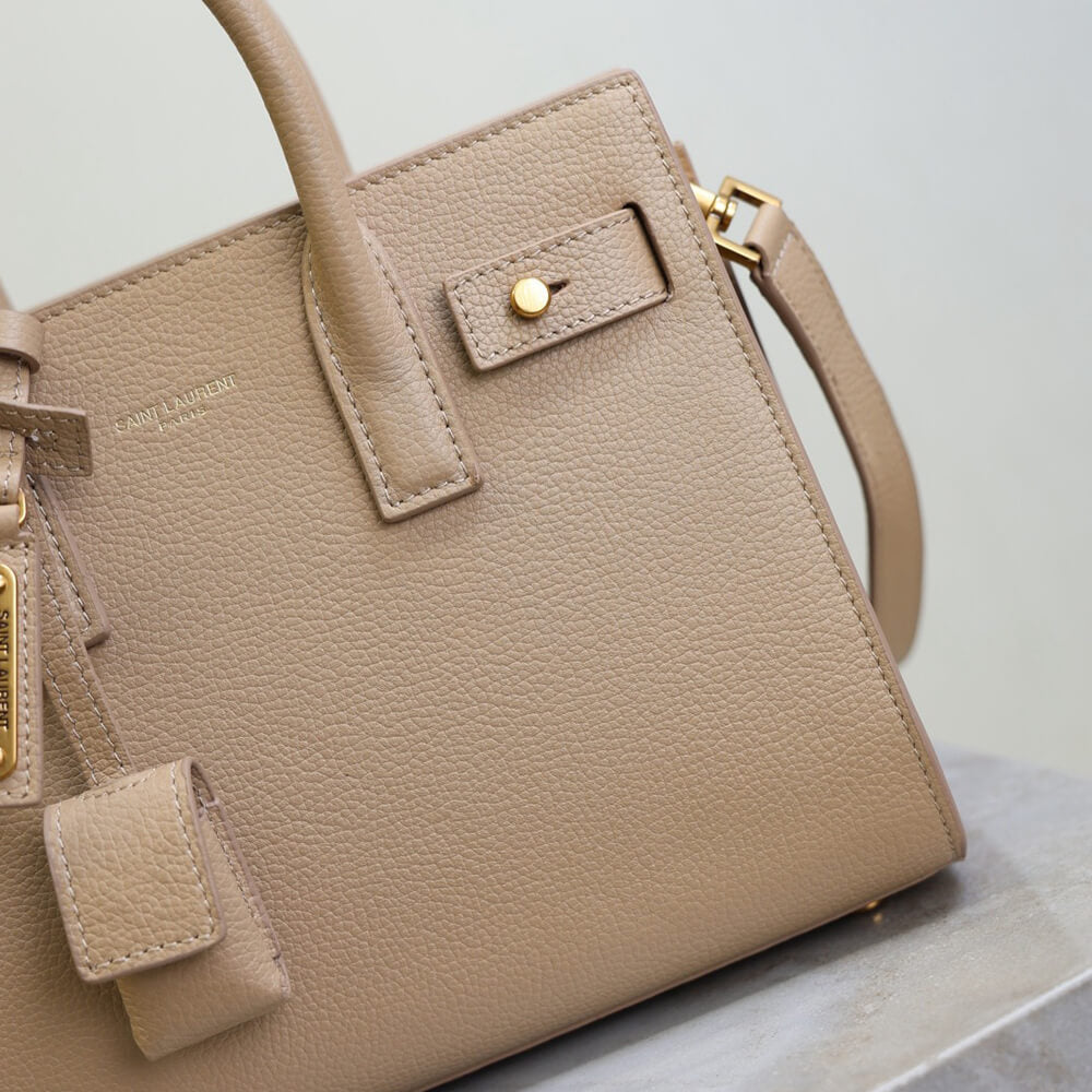 YSL SAC DE JOUR IN SMOOTH LEATHER   NANO(HIGH-END GRADE)