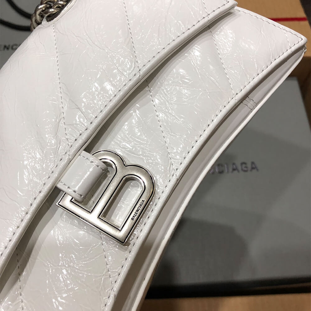 Balenciaga Women s Crush Chain Bag Small(HIGH-END GRADE)