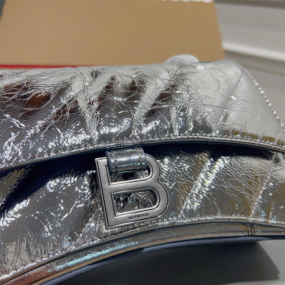 Balenciaga Women s Crush Chain Bag Small(HIGH-END GRADE)