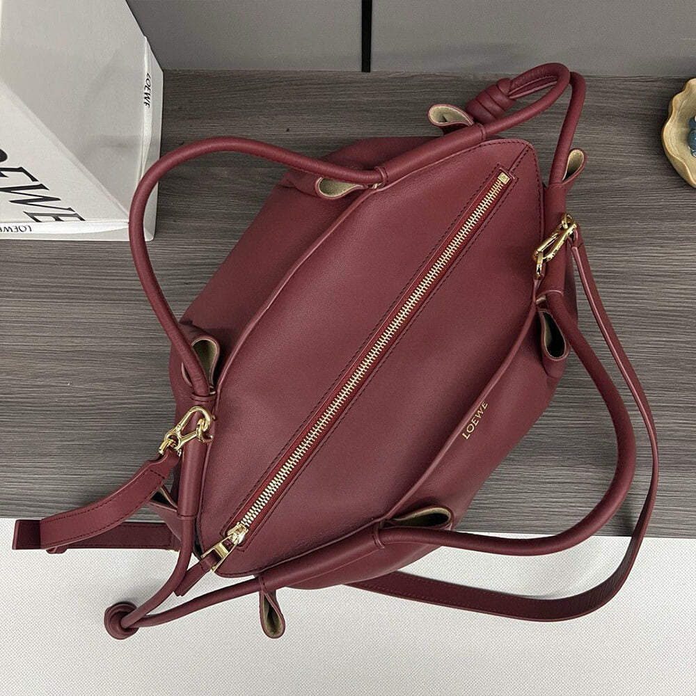 Loewe Small Paseo bag in shiny nappa calfskin(high-end grade)