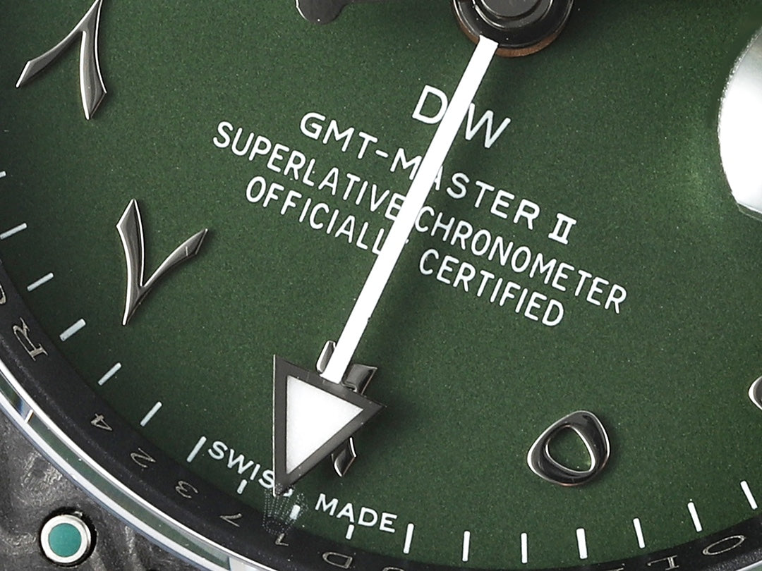 Diw New Rolex Ultra Limited Edition GMT-MASTER II-Carbon Fiber-Green(1:1 replica)