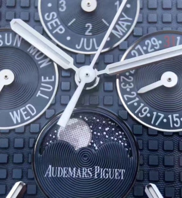 Replica Audemars Piguet JF Royal Oak 41mm 26574 SS Blue Dial SS Bracelet A5134