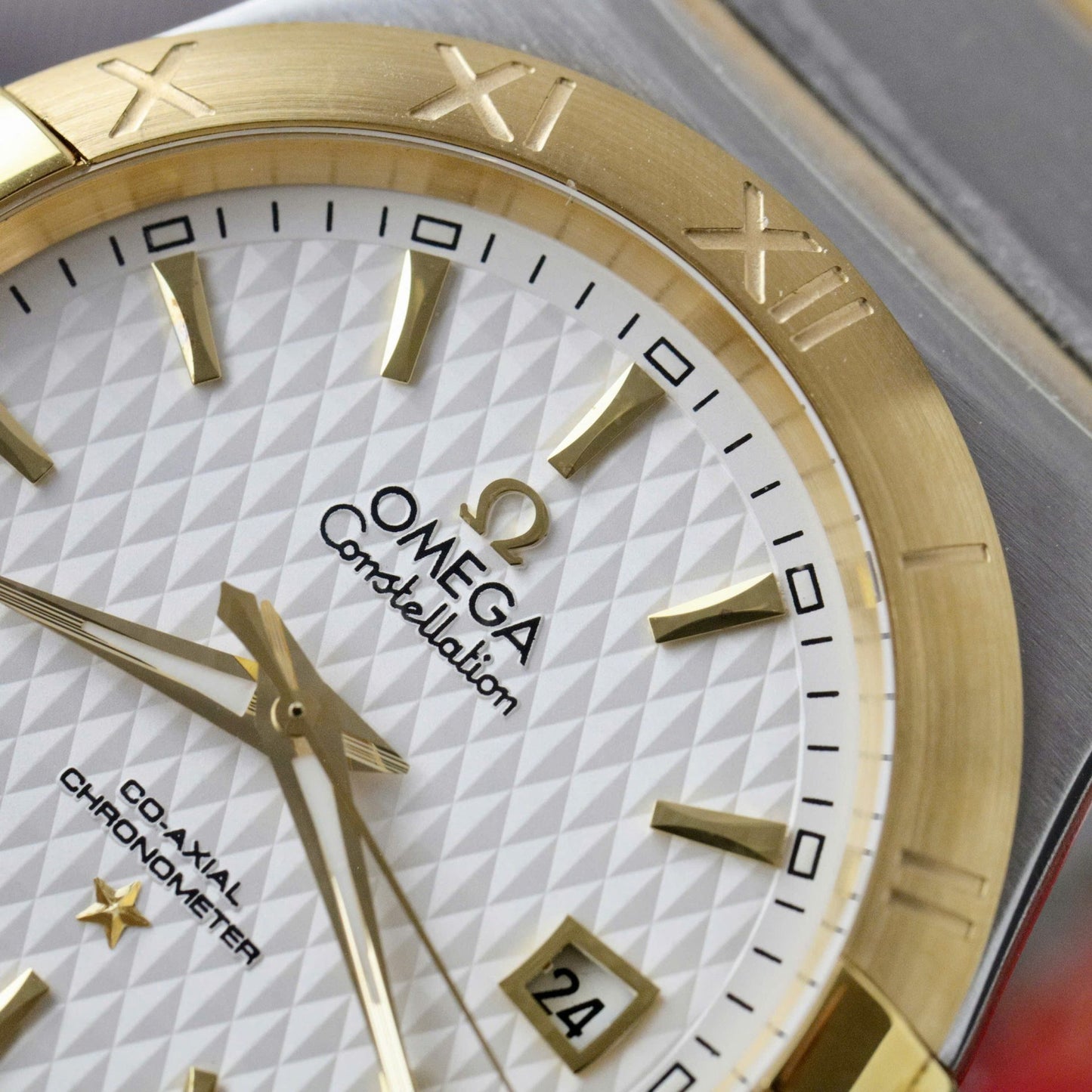 Omega Constellation Co-Axial Fake Watch Metal Wire 38mm
