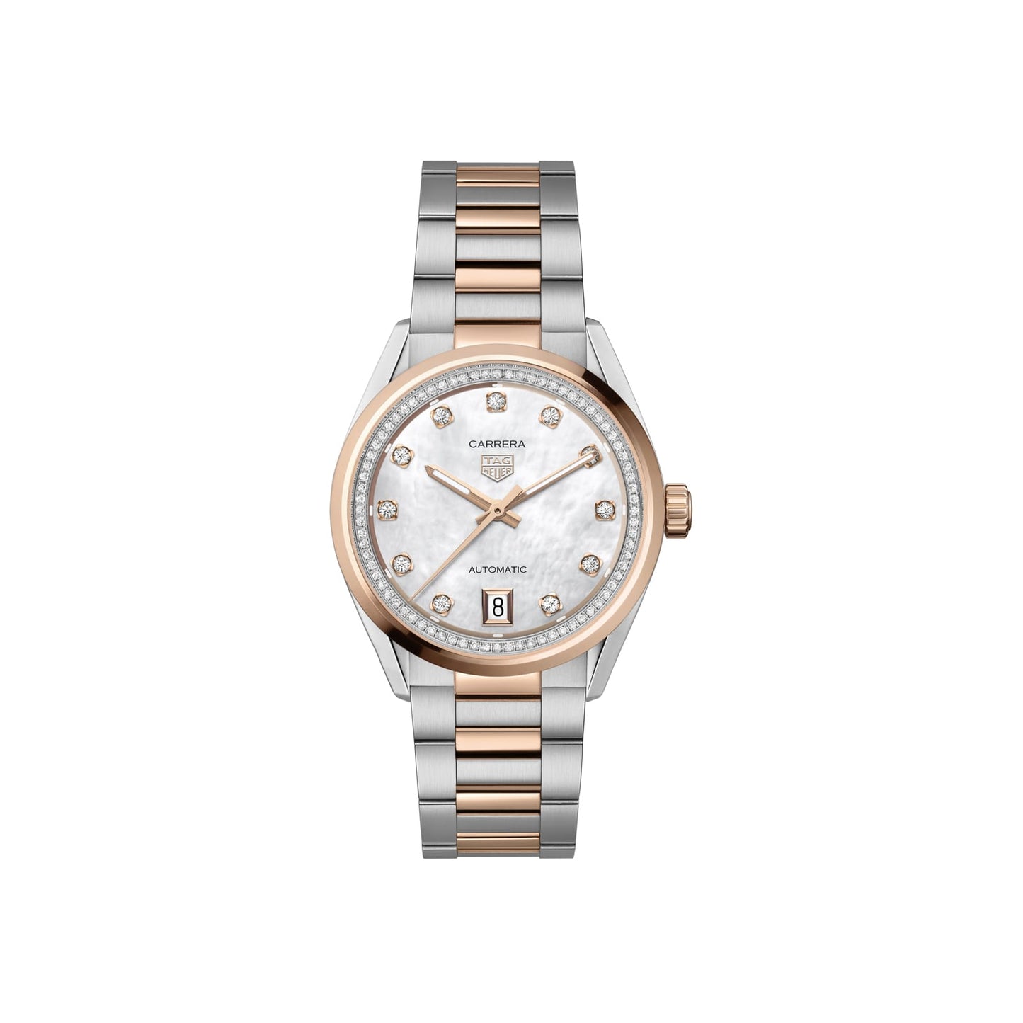 TAG Heuer Replica Watch Carrera Date Automatic 36 mm Steel and Gold(1:1 replica)