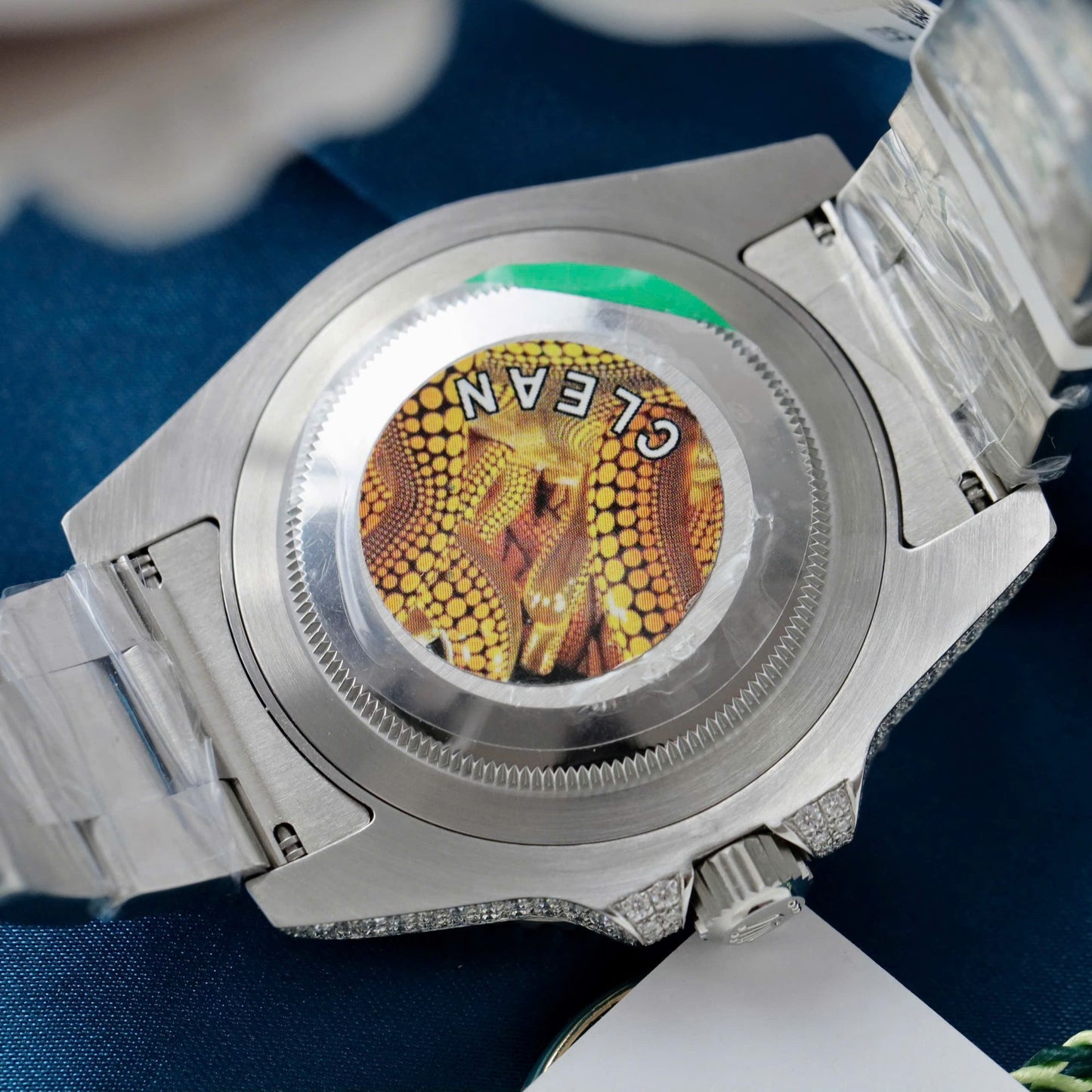 Rolex GMT-Master II Replica Watch Sapphire + Diamonds Moissanite 40mm