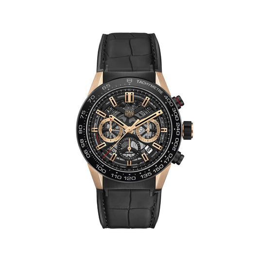 TAG Heuer Replica Watch Carrera Chronograph Automatic 45 mm Steel and Gold(1:1 replica)