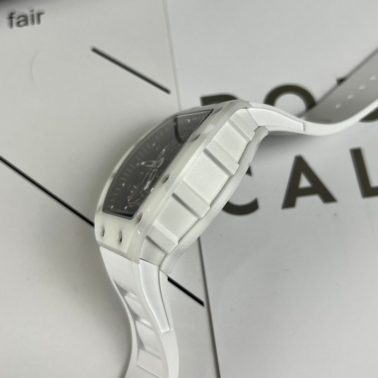 Richard Mille RM055 White High Quality Replica Watch 45mm