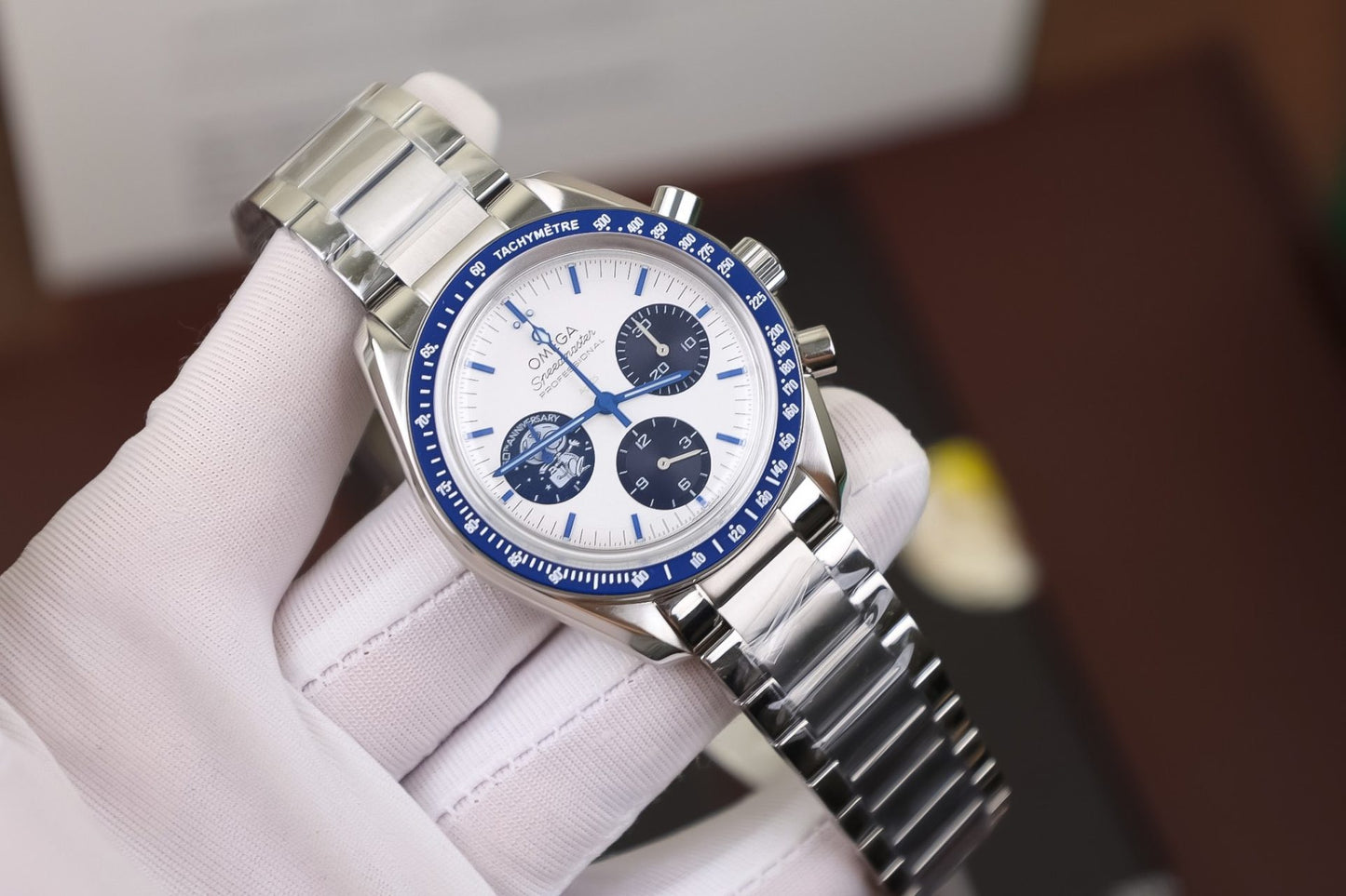 Omega Best Replica Watch Speedmaster Snoopy Avard Chronograph N1 Factory 42mm