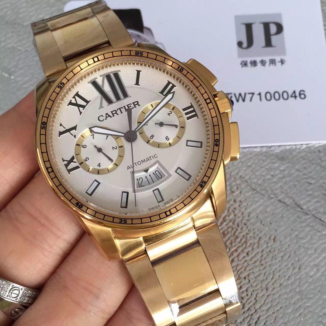 Cartier Calibre Chronograph Men's Watch(1:1 replica)
