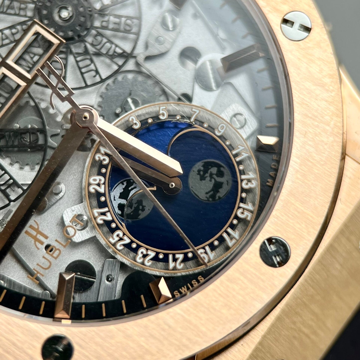 Hublot Aerofusion Moonphase King Gold Best Replica Watch 42mm