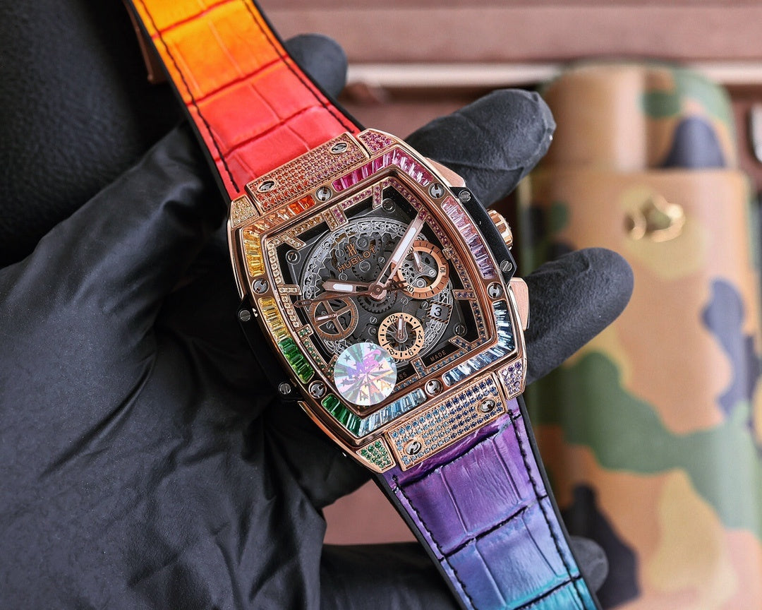 HUBLOT Spirit of Big Bang King Gold Rainbow 32mm(1:1 replica)