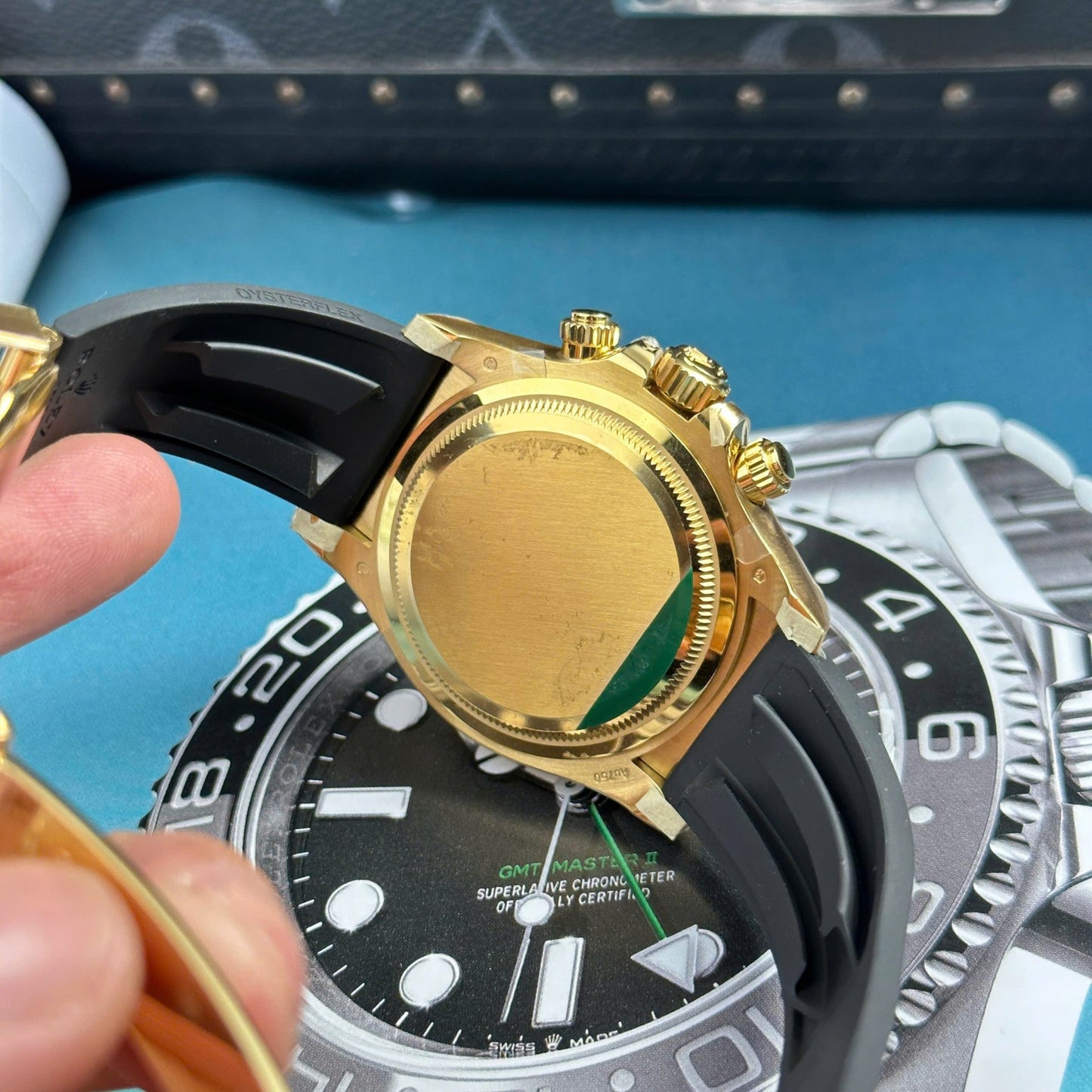 Rolex Cosmograph Daytona 126518LN Copies Watches Turquoise Blue Lacquer Dial THB Factory 40mm