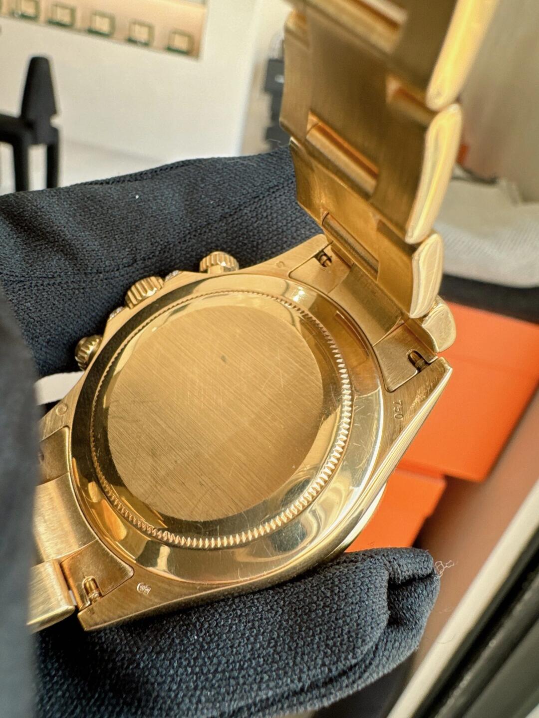 Rolex Daytona Eye of the Tiger Yellow Gold 116598TBR(1:1 replica)