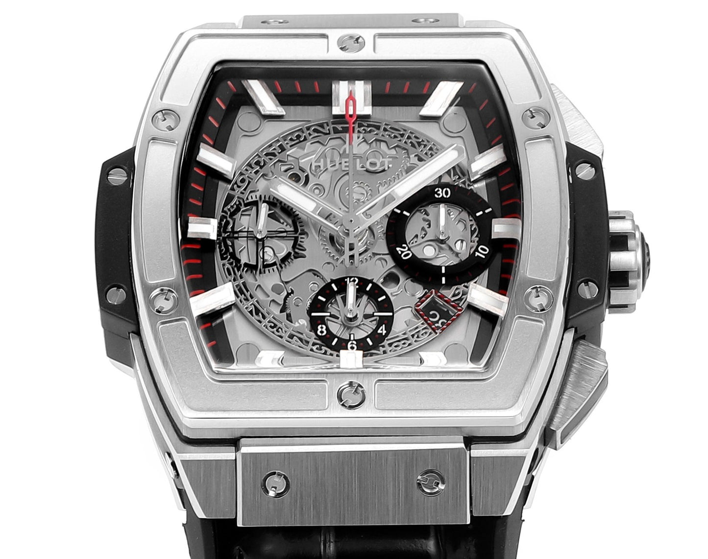 Hublot SPIRIT OF BIG BANG Chronograph, 45 mm Textured rubber strap(1:1 replica)