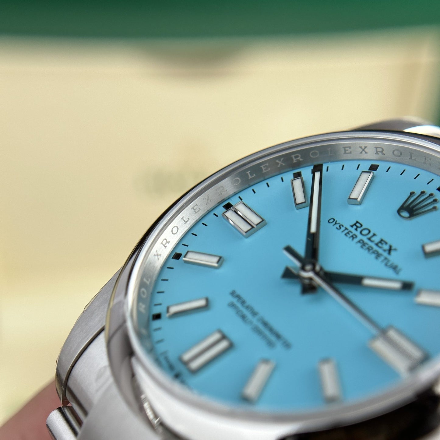 Rolex Replica Watches Oyster Perpetual 124300 Ice Dial Clean Factory 41mm