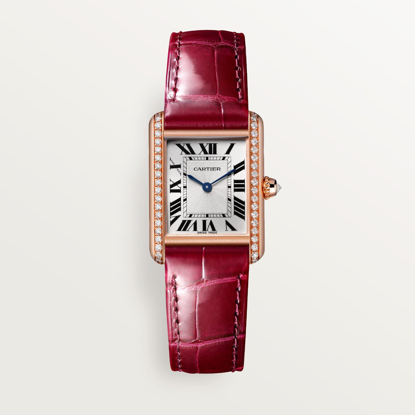Tank Louis fake cartier watch small model Manufacture mechanical movement with manual winding(1:1 replica)
