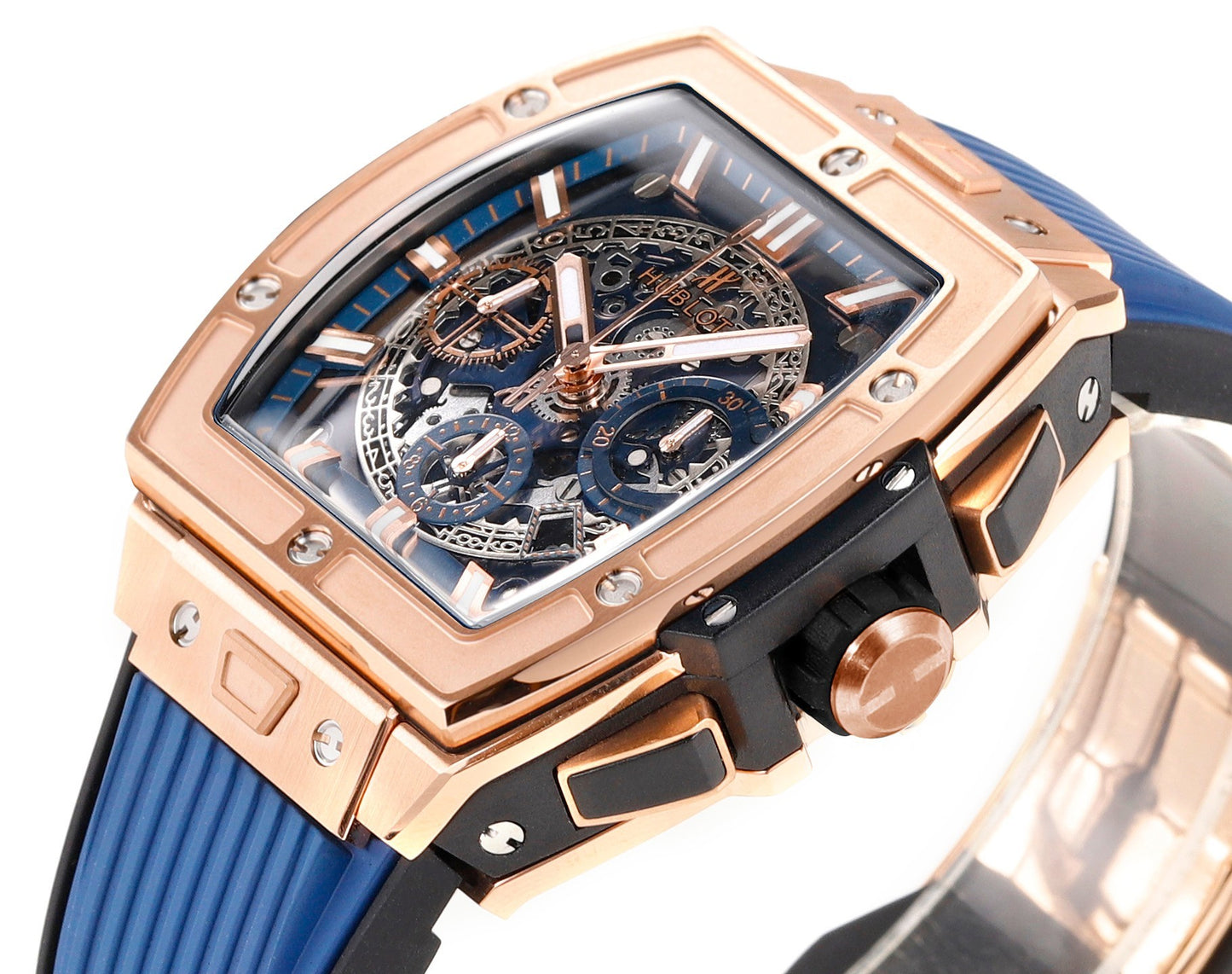 Hublot Spirit of Big Bang Textured Rubber Strap(1:1 replica)