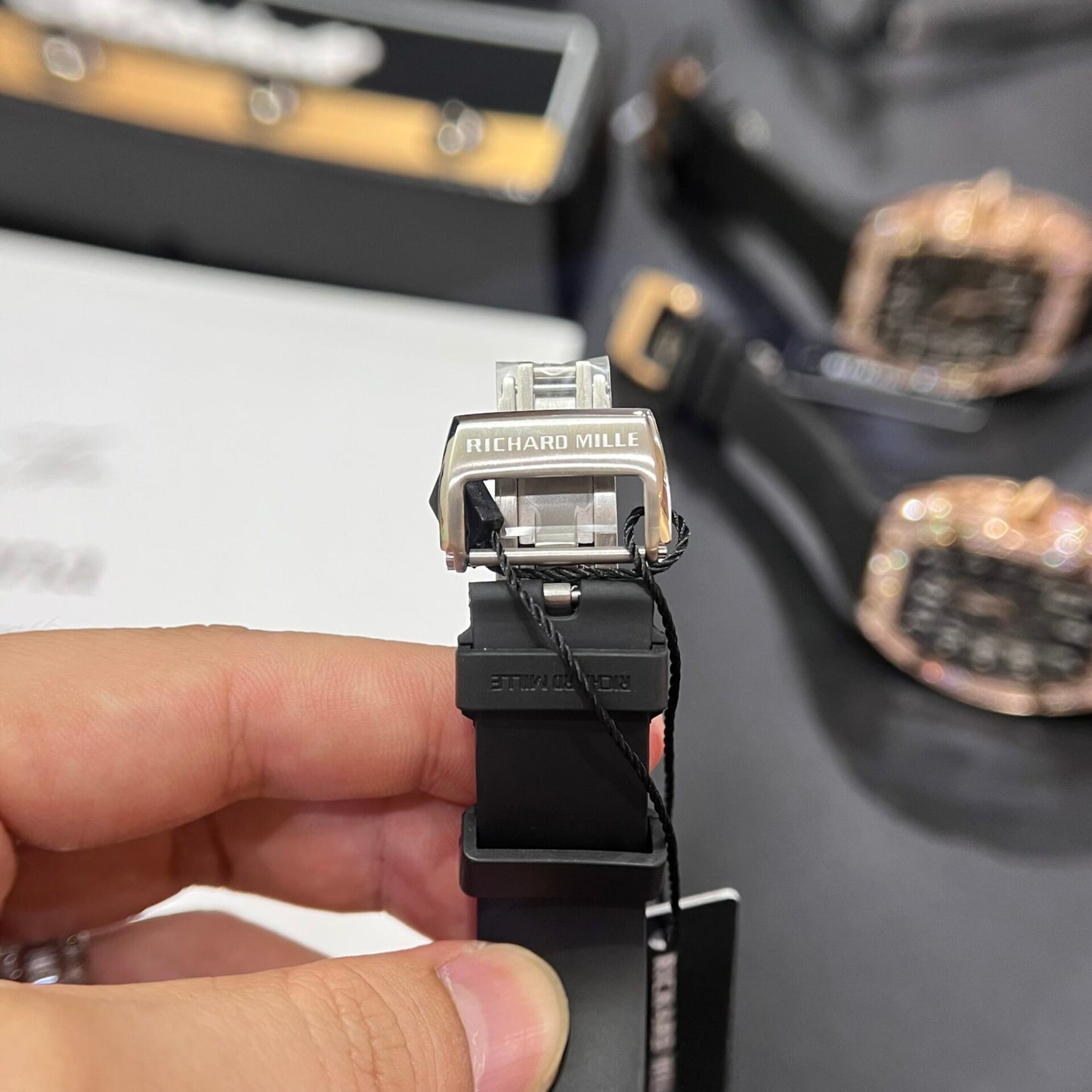 Richard Mille Replica Watch RM67-01 Rubber Strap 40mm