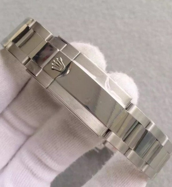 Replica Rolex Yacht-Master 116622 Noob White Dial on SS Bracelet A2824