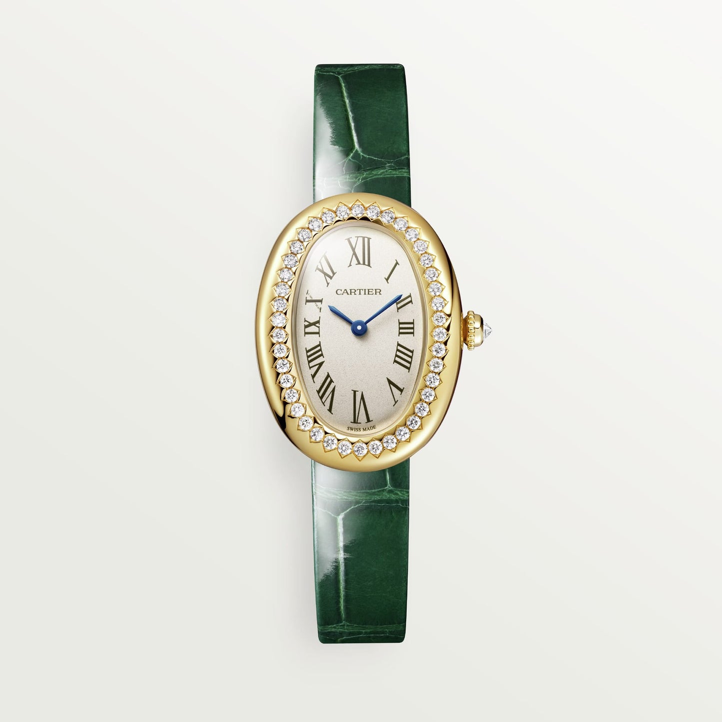 Baignoire de fake cartier watch small model quartz movement(1:1 replica)