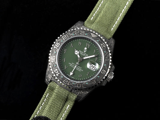 Diw New Rolex Ultra Limited Edition GMT-MASTER II-Carbon Fiber-Green(1:1 replica)