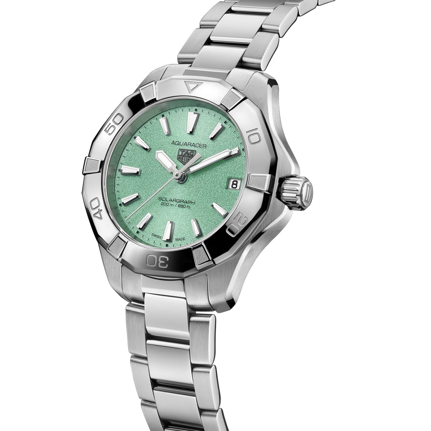 TAG Heuer Replica Watch Aquaracer Professional 200 Solargraph Solar Quartz 34 mm Steel(1:1 replica)
