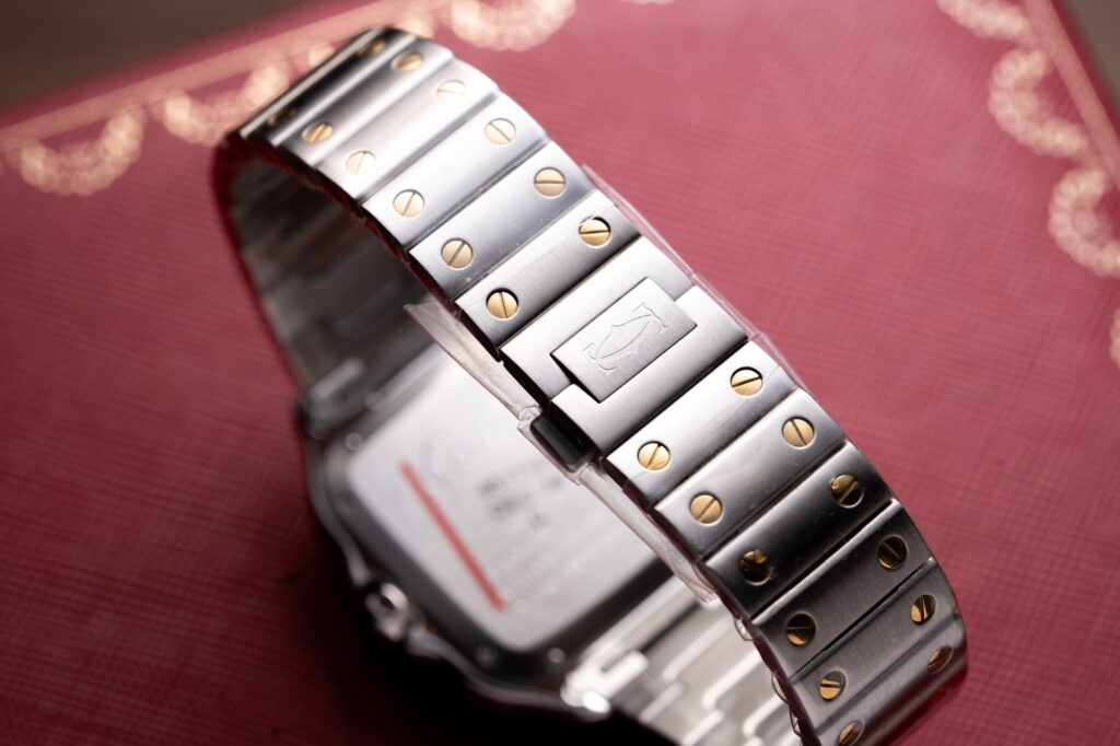 Cartier Replica Watch Santos Demi White Dial BV Factory 35.2mm