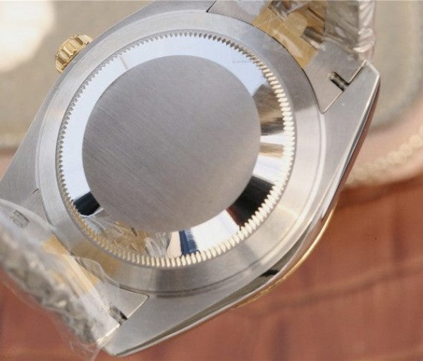 Replica Rolex DateJust 41mm SS/YG YG Textured Dial YG Wrapped Fluted Bezel SS/YG Bracelet A2836