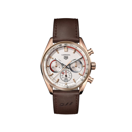 TAG Heuer Replica Watch Carrera Chronosprint X Porsche Automatic 42 mm Gold 5N(1:1 replica)
