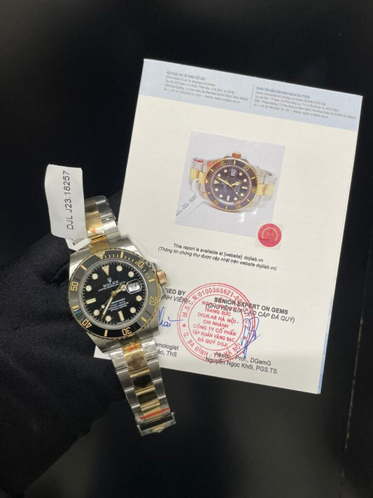 Rolex Best Replica Watch Sumariner Gold Wrapped GM Factory 41mm