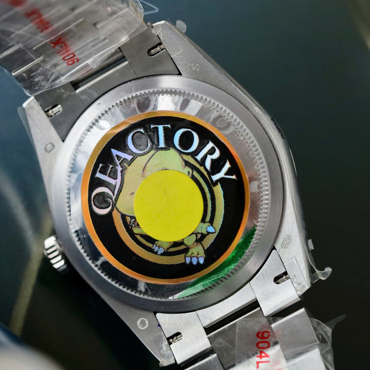 Rolex Day-Date Meteorite Dial Replica Watches Moissanite Diamonds Custom QF Factory 36mm