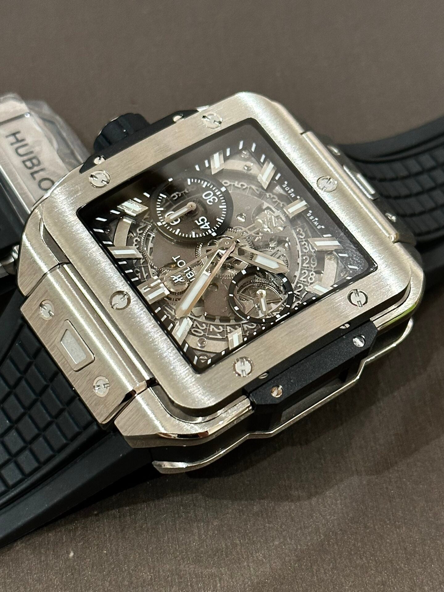 Hublot Big Big Square Replica Watch Titanium BBF Factory 42mm