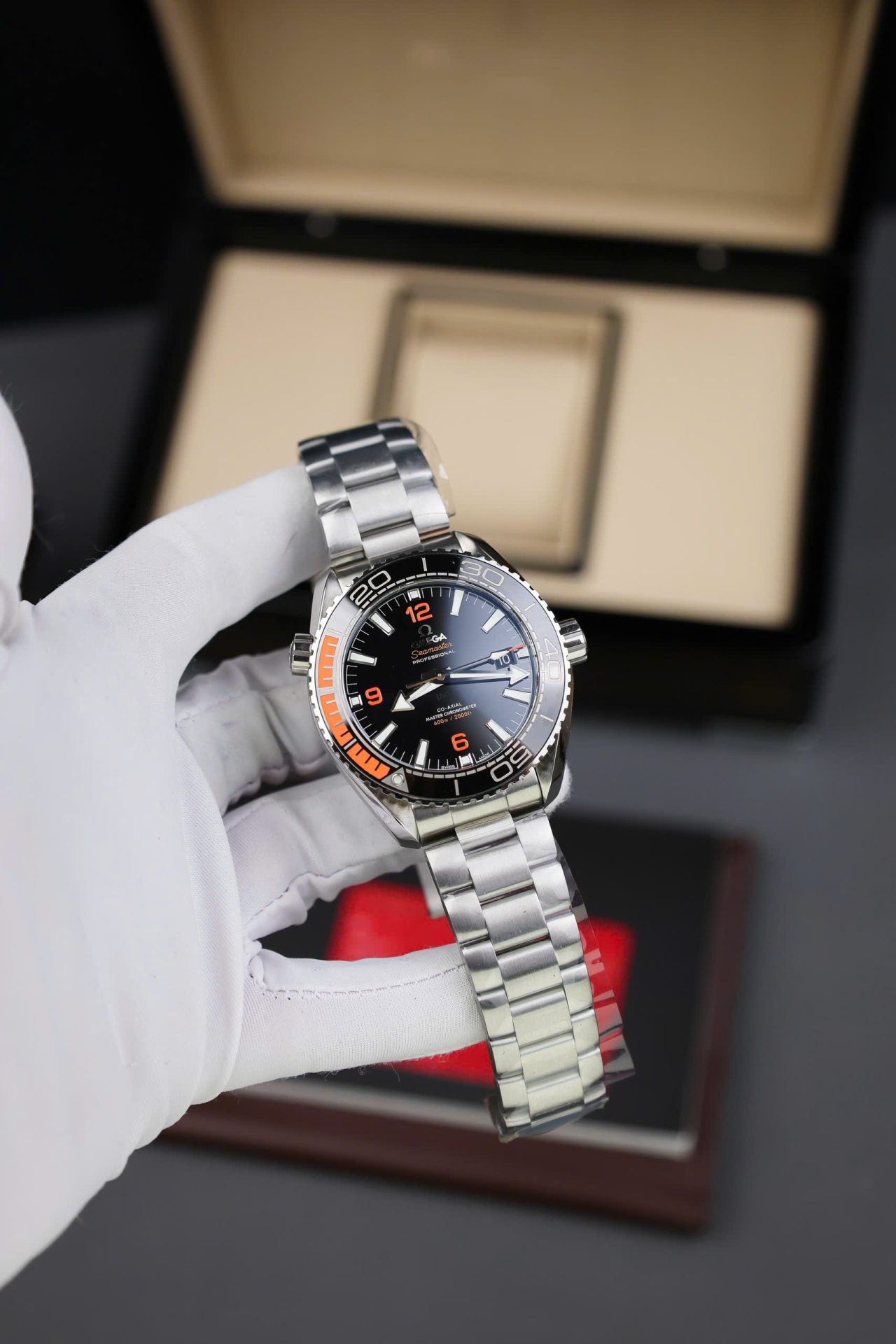 Omega Seamaster Best Replica Watch Planet Ocean Metal Wire 43.5mm