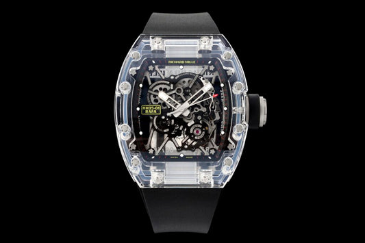 Richard Mille RM35-01 Rafael Nadal Sapphire Replica 11 Watch Factory BBR 44mm
