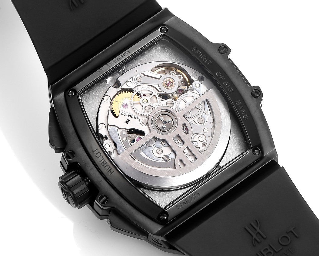 Hublot SPIRIT OF BIG BANG Chronograph, 45 mm Textured rubber strap(1:1 replica)