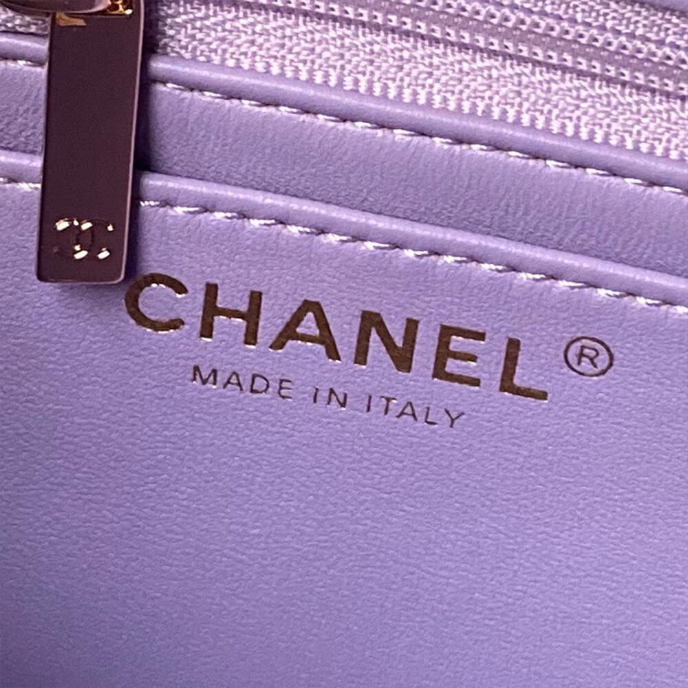 CHANEL Mini Flap Bag with Top Handle