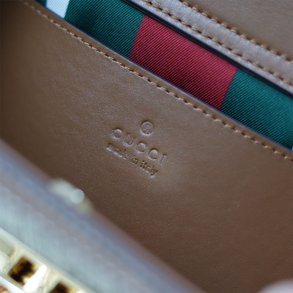 Gucci Padlock medium top handle bag