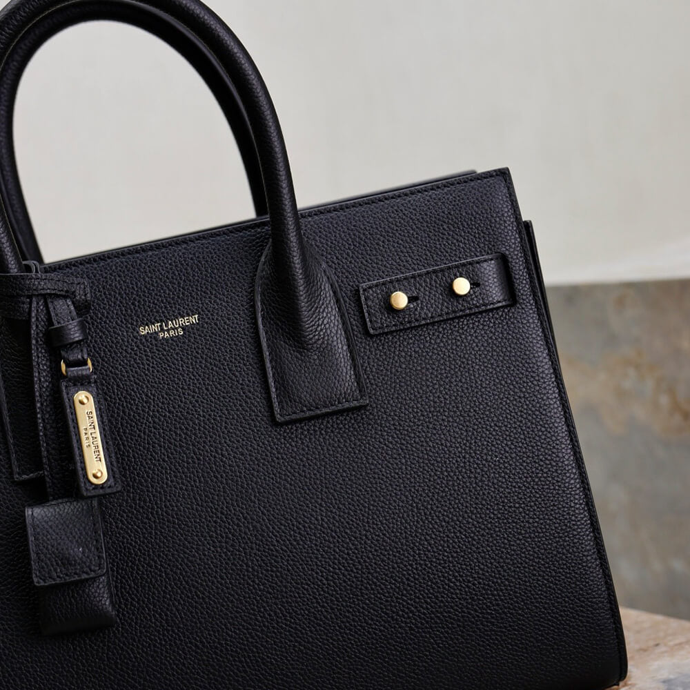 YSL SAC DE JOUR IN SUPPLE GRAINED LEATHER   SMALL(HIGH-END GRADE)