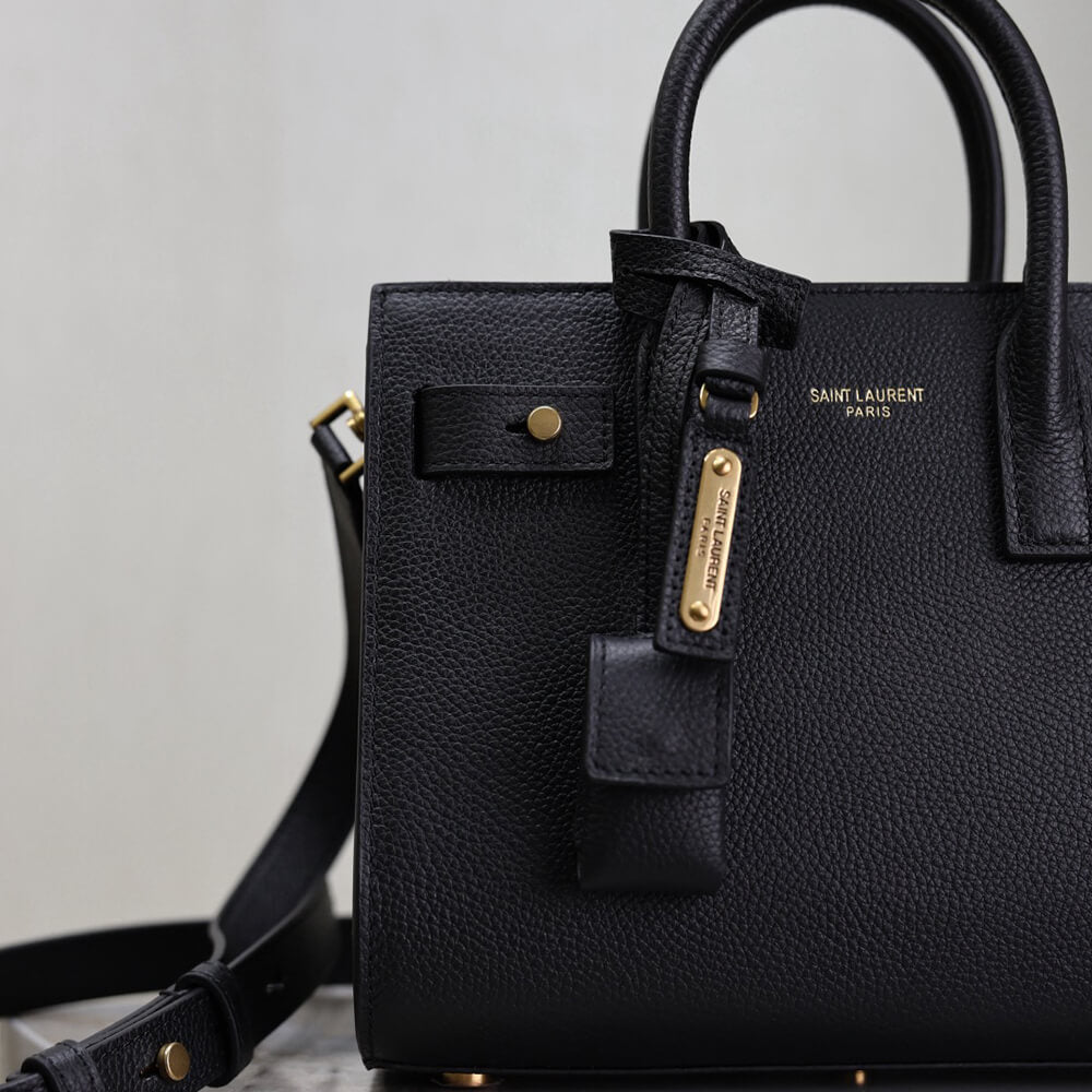 YSL SAC DE JOUR IN SMOOTH LEATHER   NANO(HIGH-END GRADE)