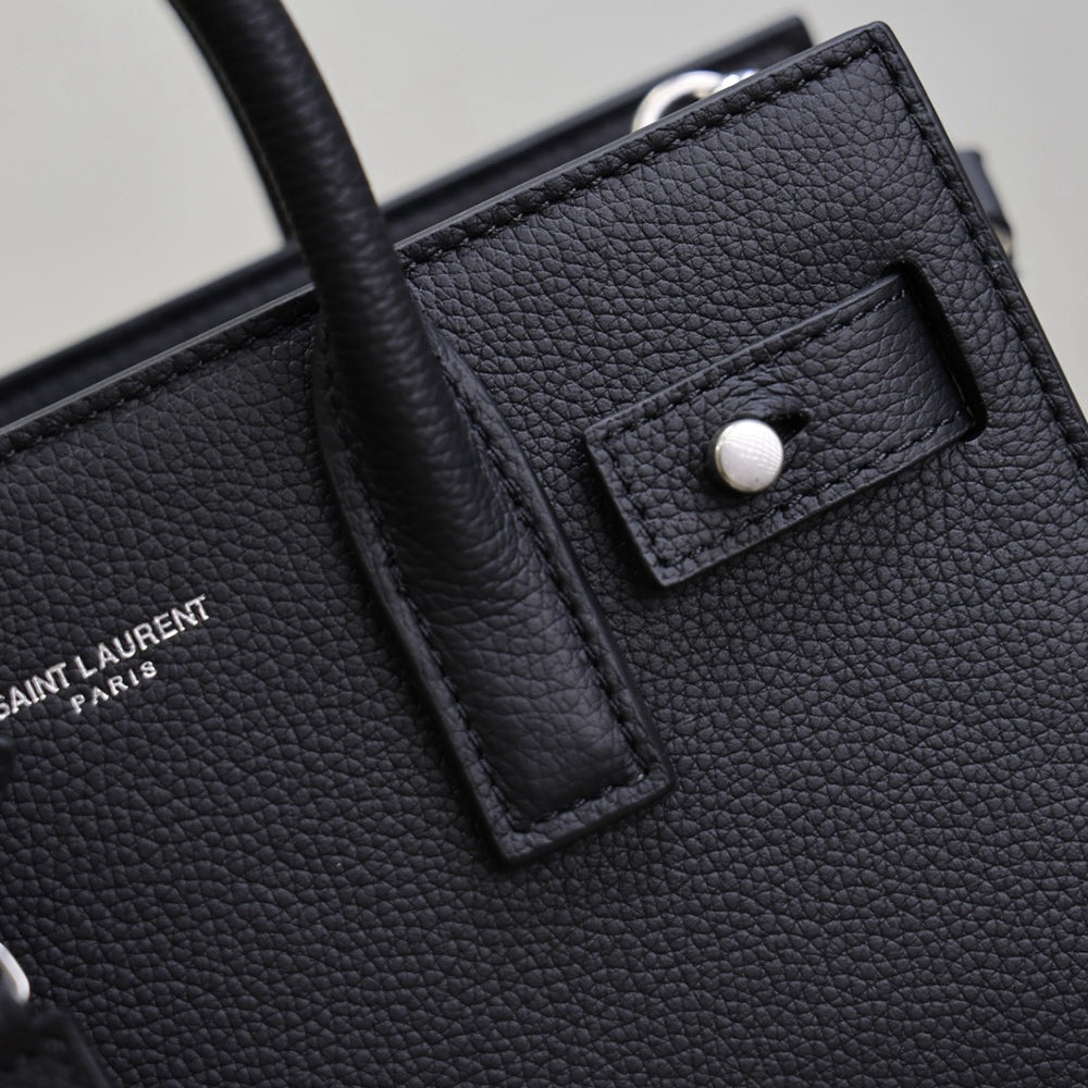 YSL SAC DE JOUR IN SMOOTH LEATHER   NANO(HIGH-END GRADE)