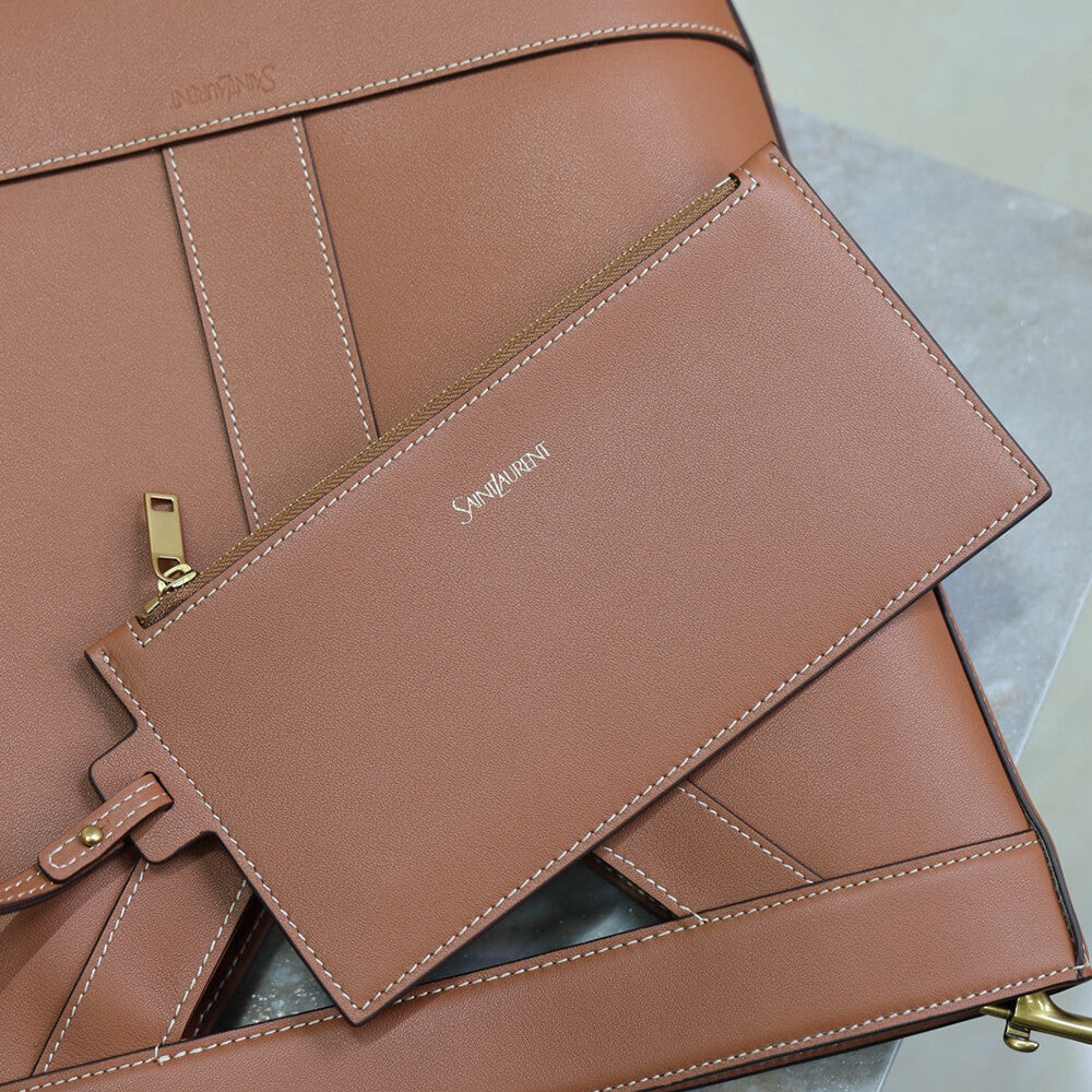 YSL Y small bucket in leather(HIGH-END GRADE)