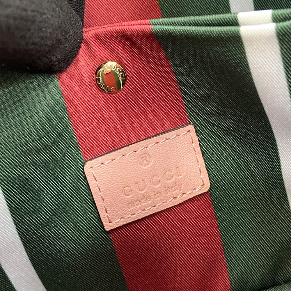 GG Emblem mini bucket bag
