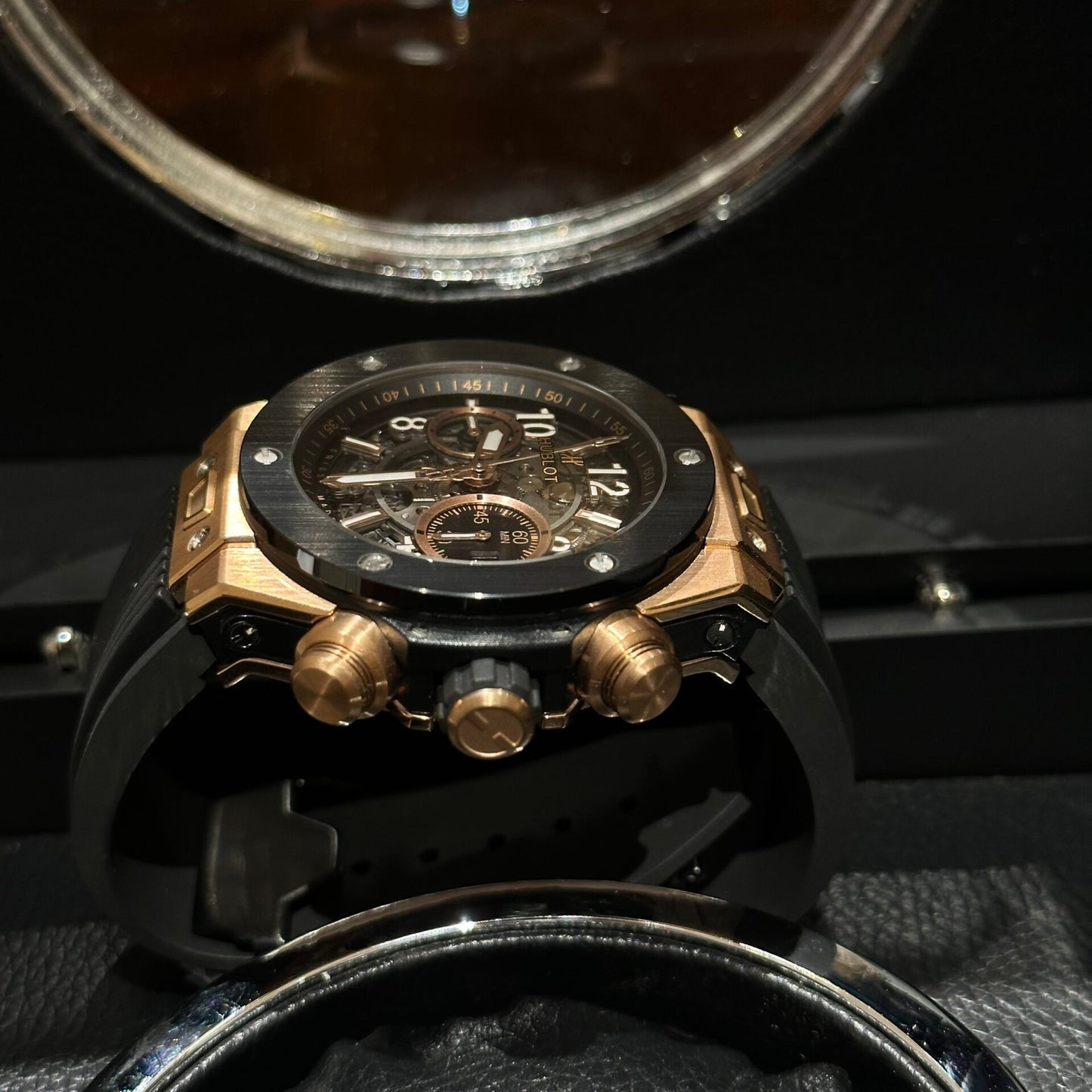 Hublot Replica 1:1 Watch Big Bang Unico Demi King Gold BBF 42mm