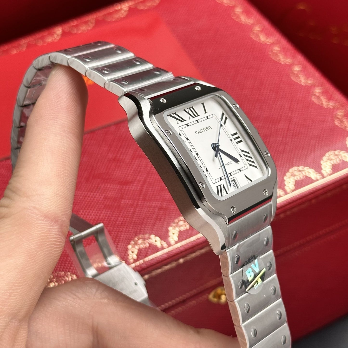 Cartier Replica 1:1 Watch Santos de Cartier WSSA0018 BV Factory 39.8mm
