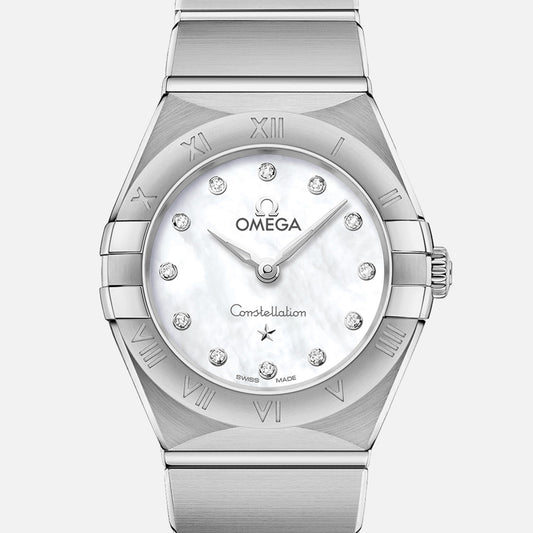 Constellation Quartz 25mm Mother-Of-Pearl Dial With Diamonds(1:1 replica)
