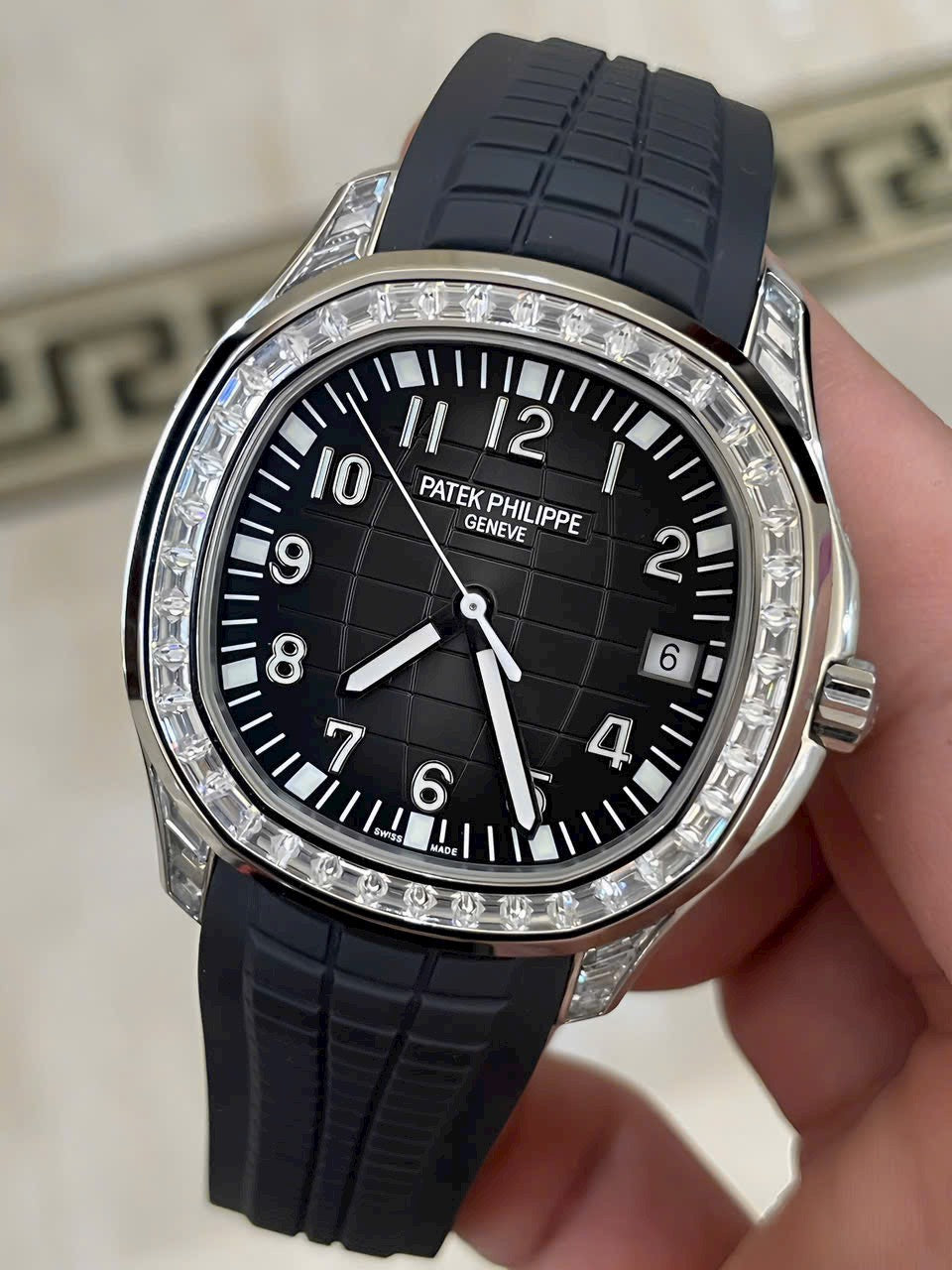 Patek Philippe Replica Watch Aquanaut 5167G Rubber Strap GR Factory 40mm
