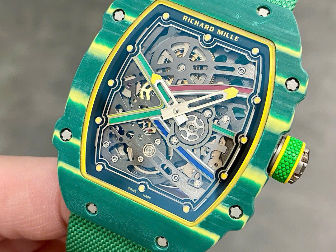 Richard Mille RM67-02 Case Green Carbon Refined Super Light 37 Grams 38.7¡Á47.52mm