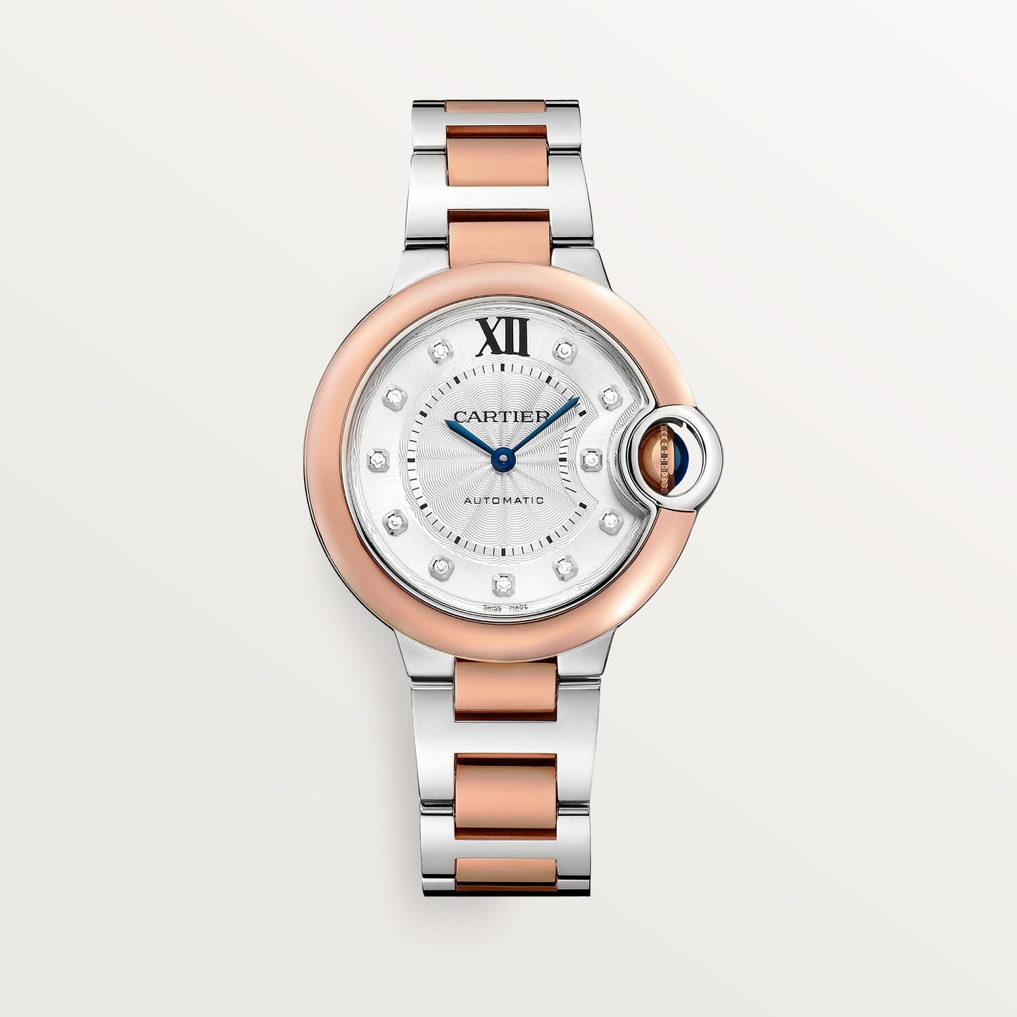 Ballon Bleu de fake cartier watch 33 mm mechanical movement with automatic winding(1:1 replica)