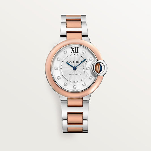 Ballon Bleu de fake cartier watch 33 mm mechanical movement with automatic winding(1:1 replica)